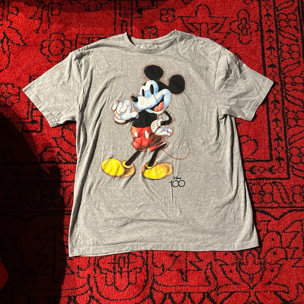 Disney Gray Mickey Mouse Tee